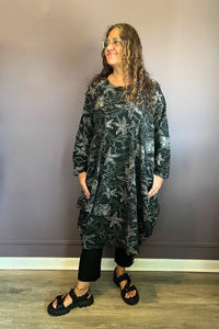 Stretch Jacquard Dress