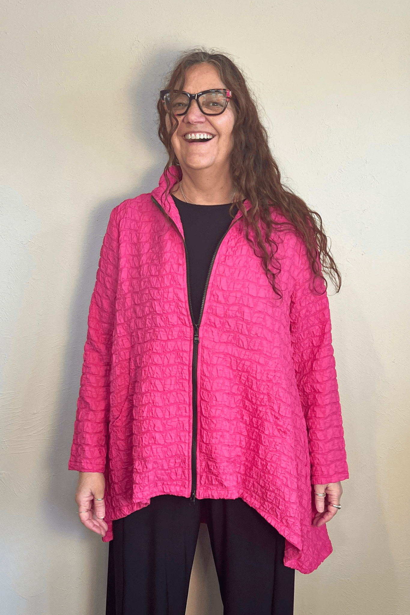 Jane Jacket - Flamingo