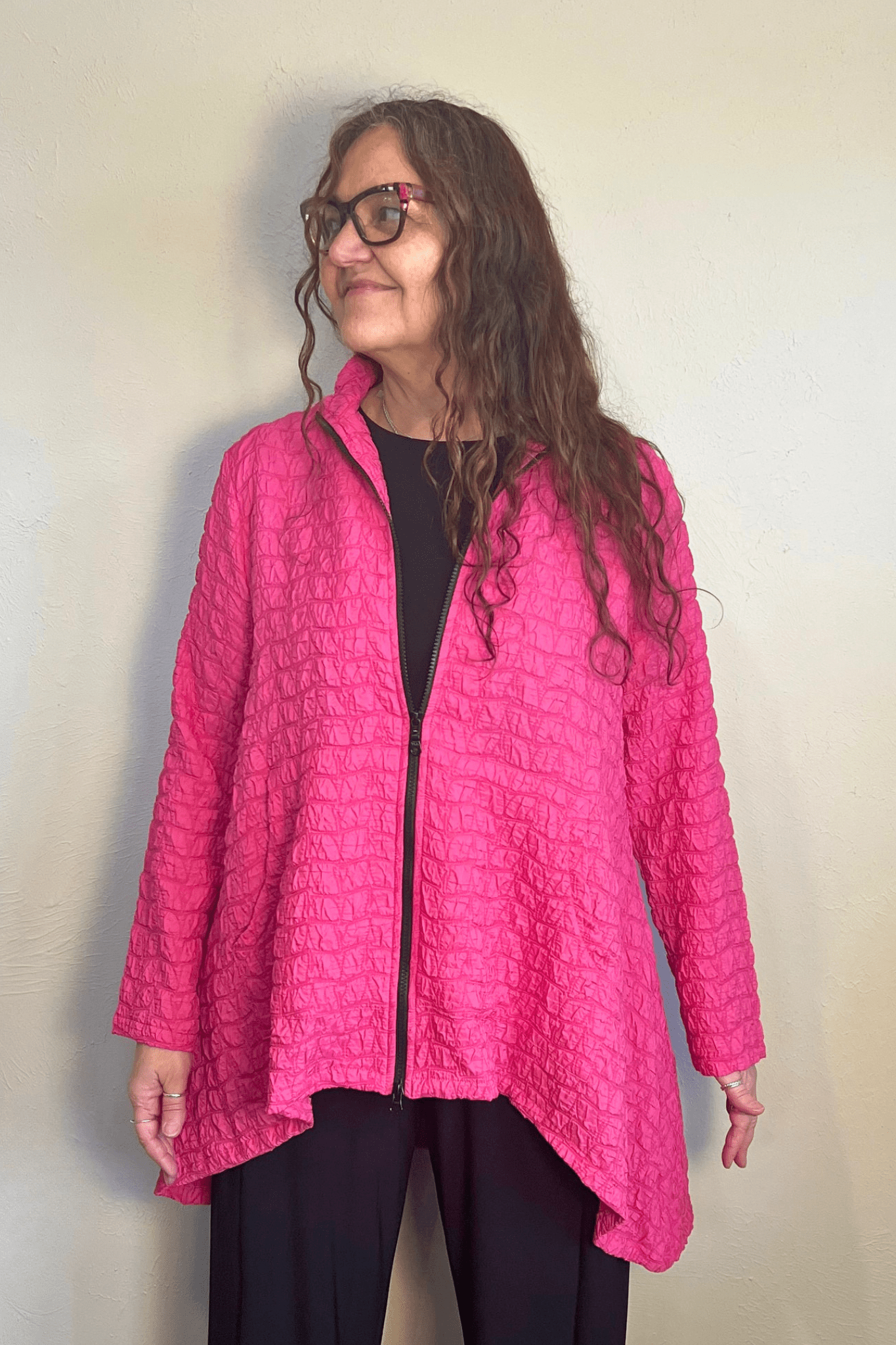 Jane Jacket - Flamingo