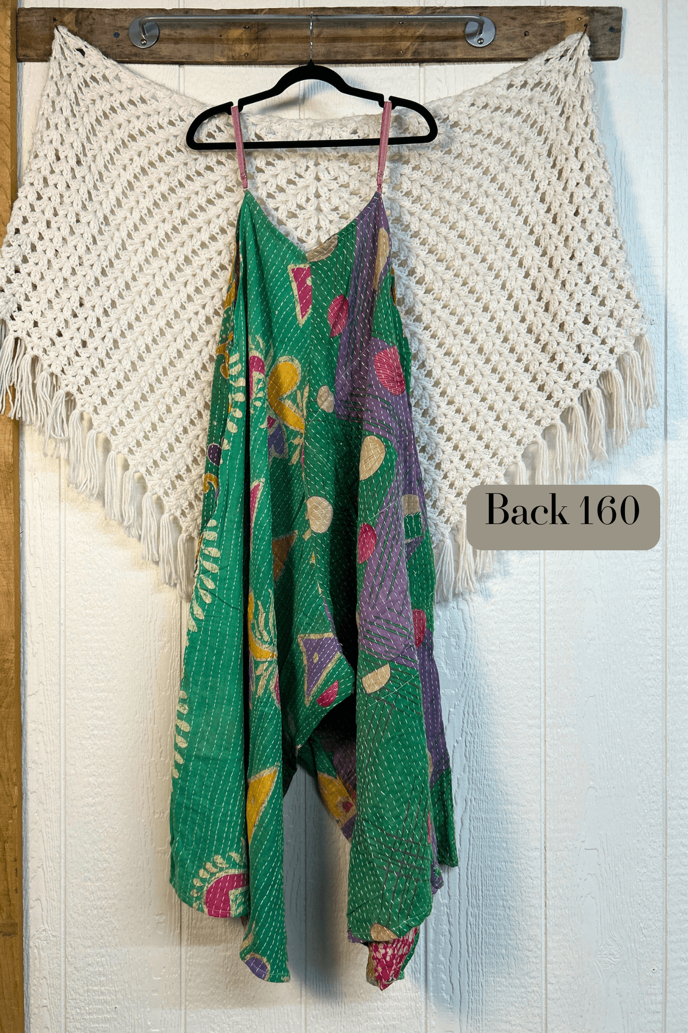 Pareo Kantha Raven Jumpsuit