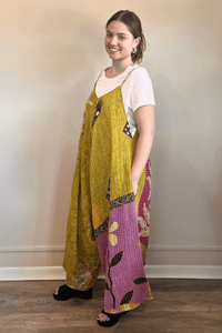 Pareo Kantha Raven Jumpsuit