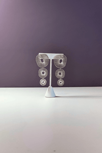 Kadys Triple-Wheel Earrings