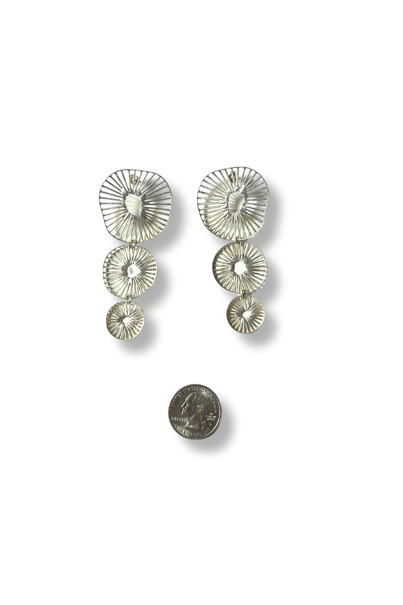 Kadys Triple-Wheel Earrings