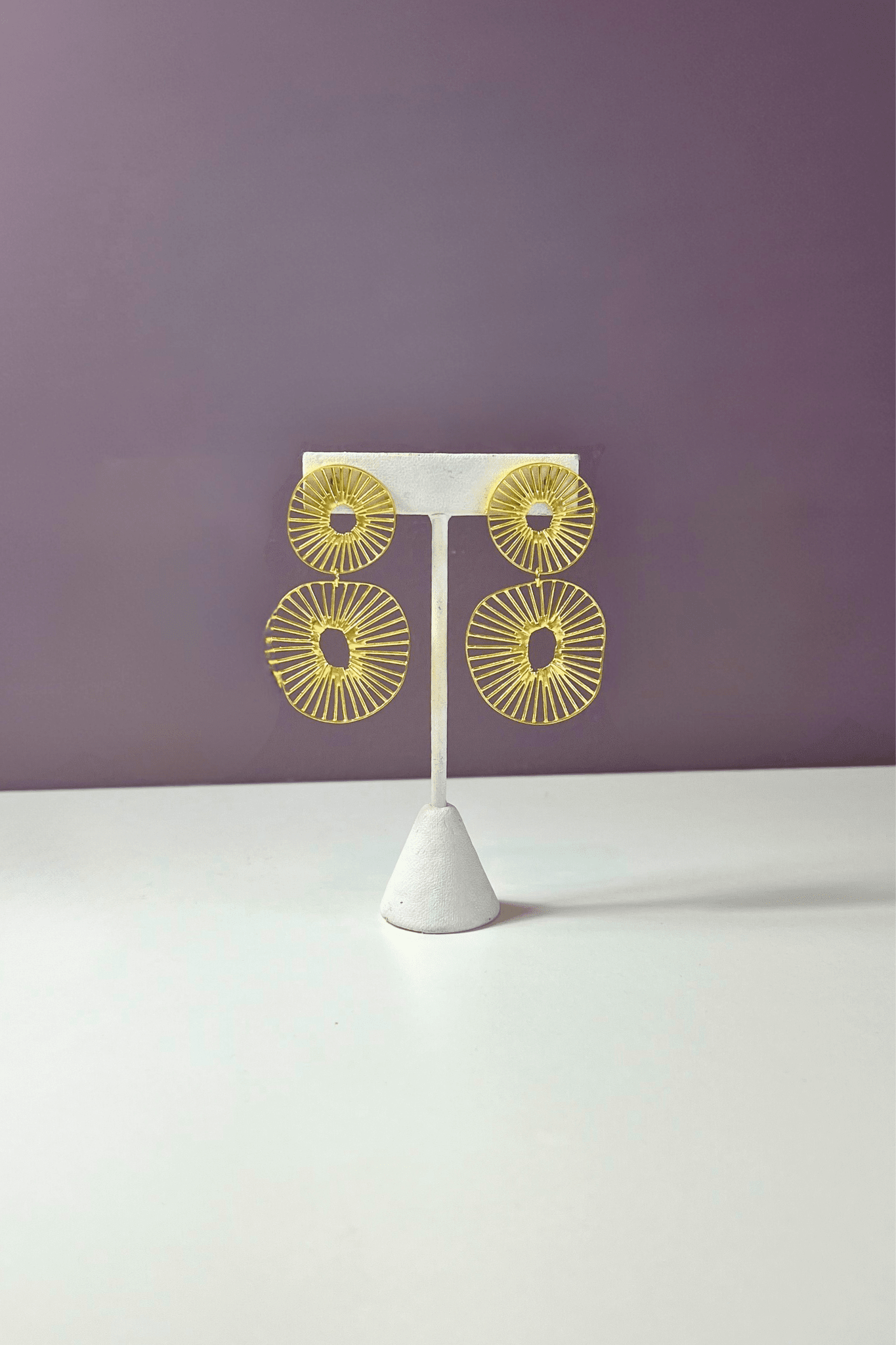 Kadys Double-Wheel Earrings