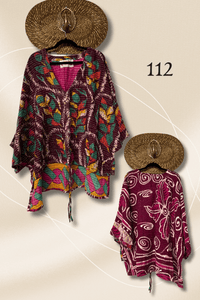Pareo Kantha Hi-Lo Butterfly Top