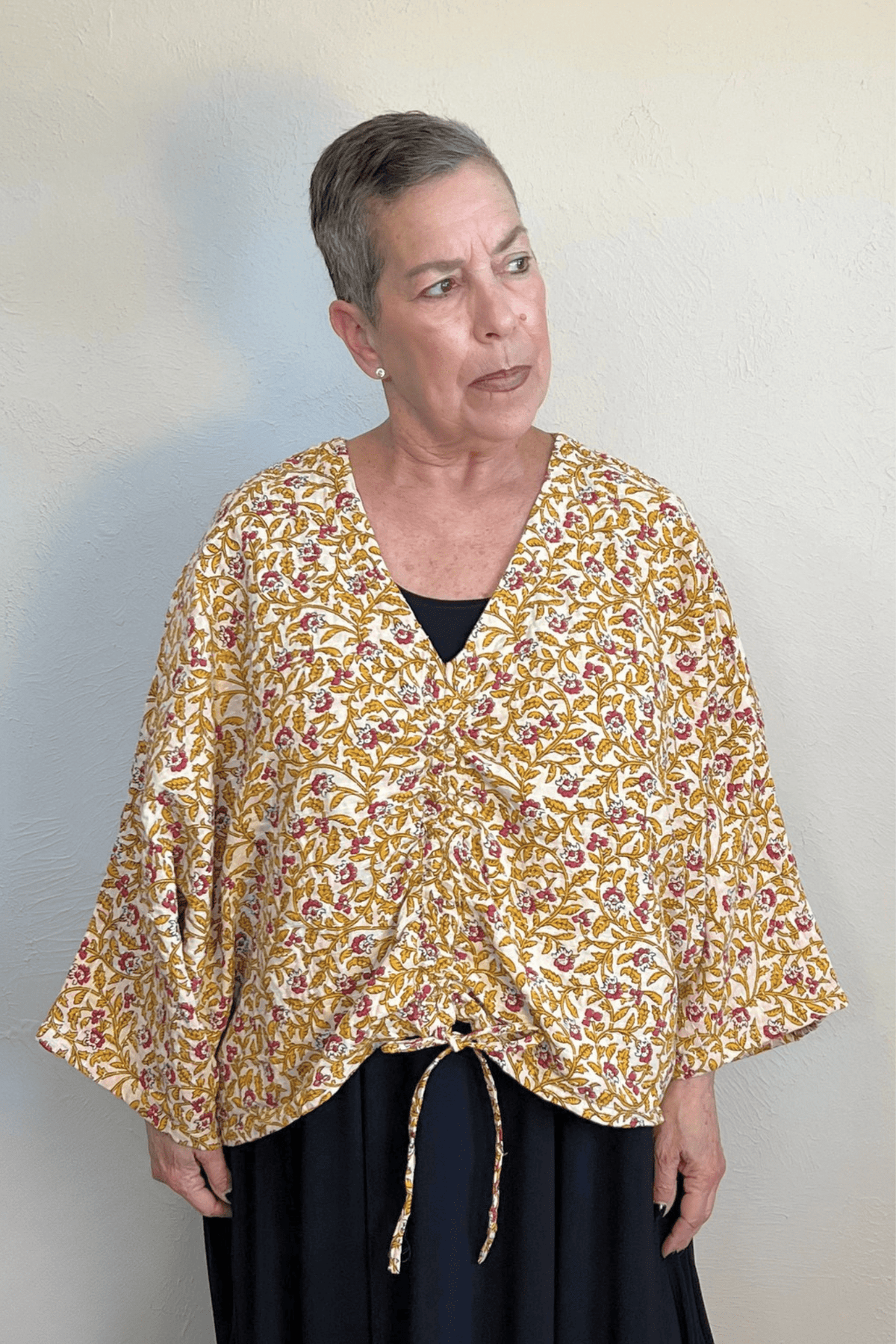 Pareo Kantha Butterfly Top