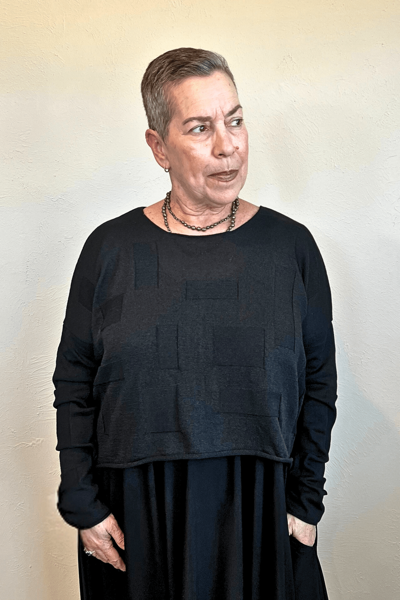 Lak01 Mono-Print Sweater