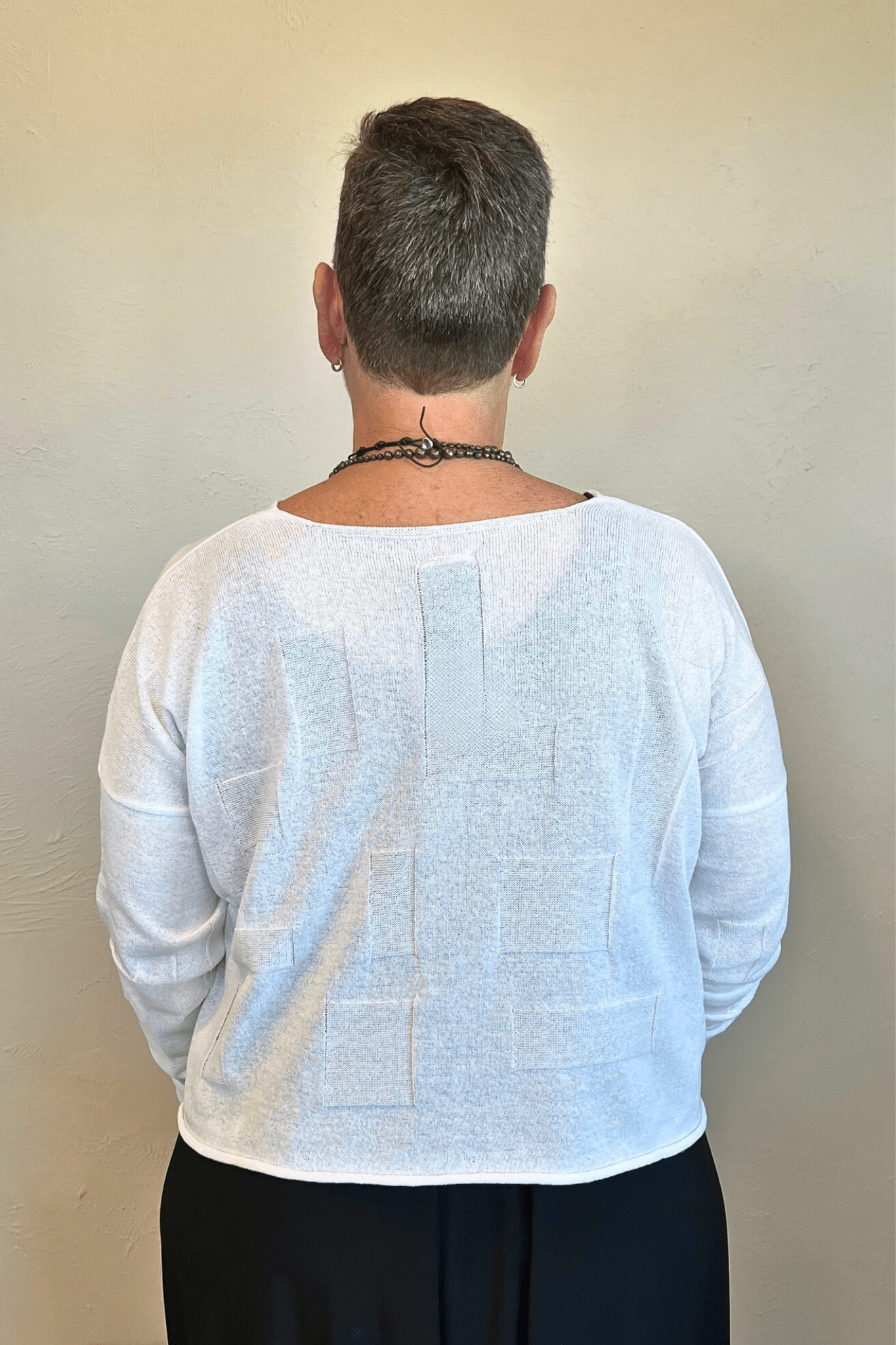 Lak01 Mono-Print Sweater