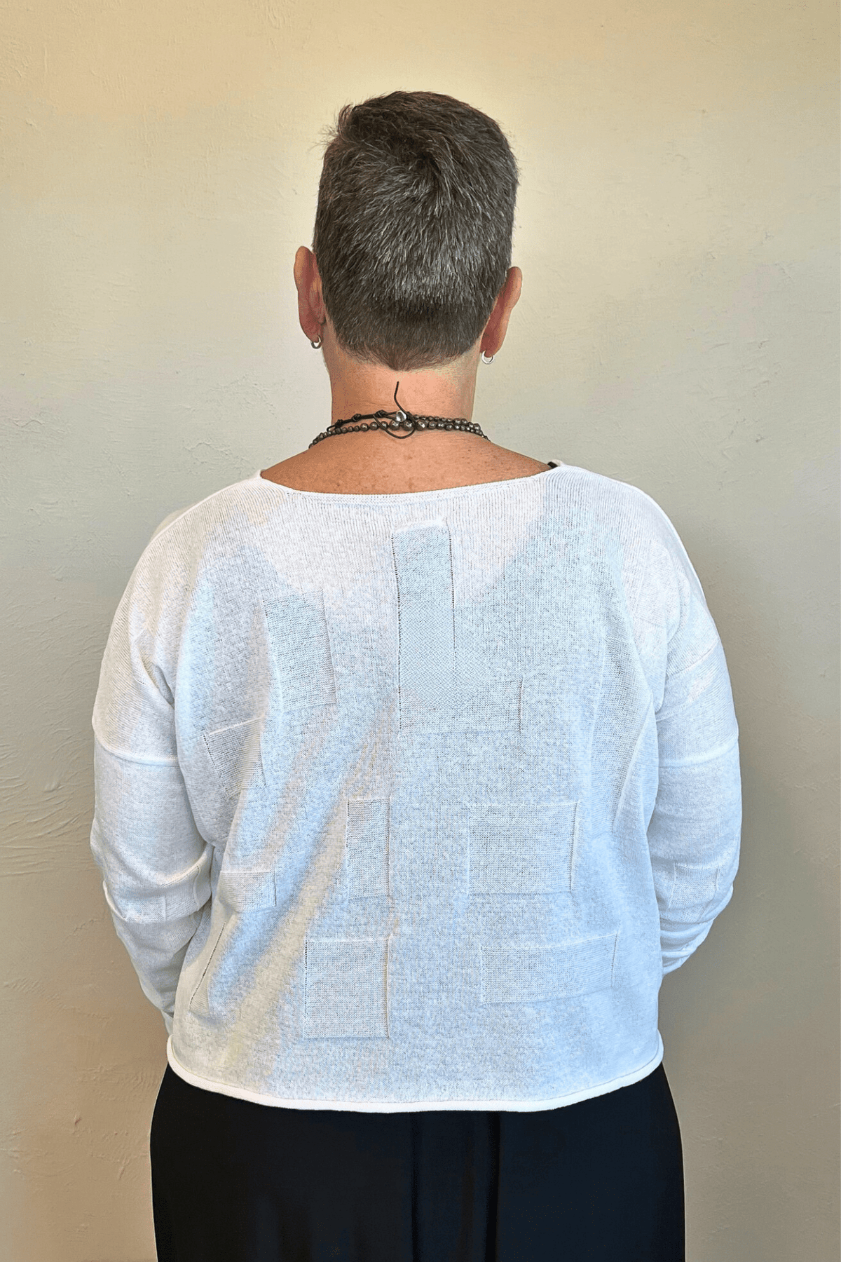 Lak01 Mono-Print Sweater