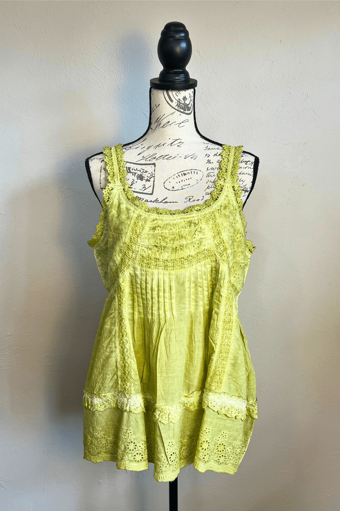 Eyelet Cami