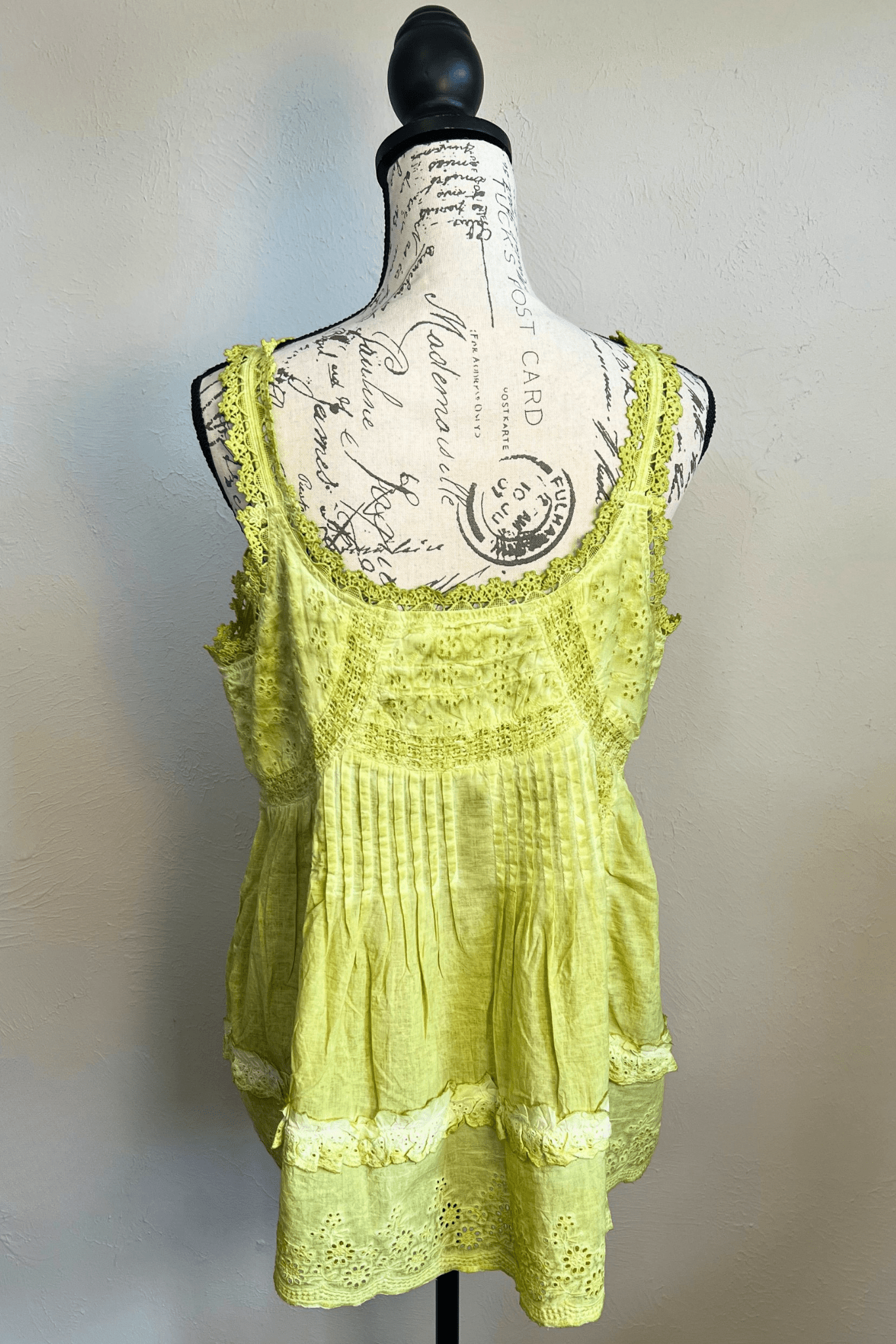 Eyelet Cami