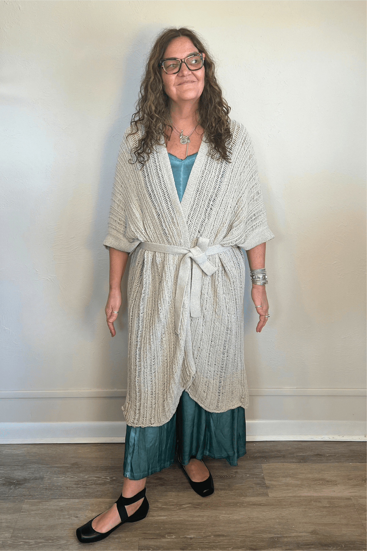 Long Knit Cardigan