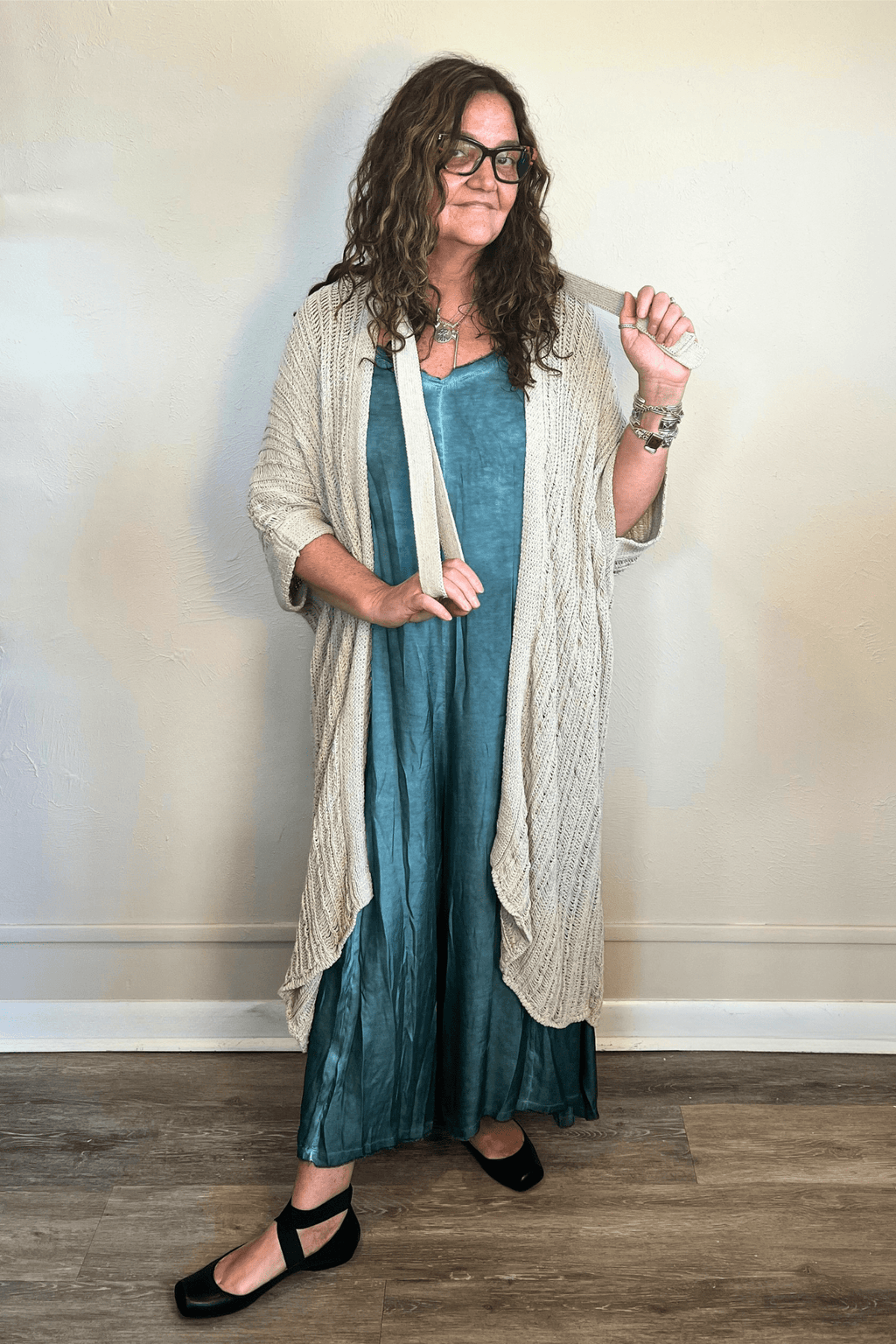 Long Knit Cardigan