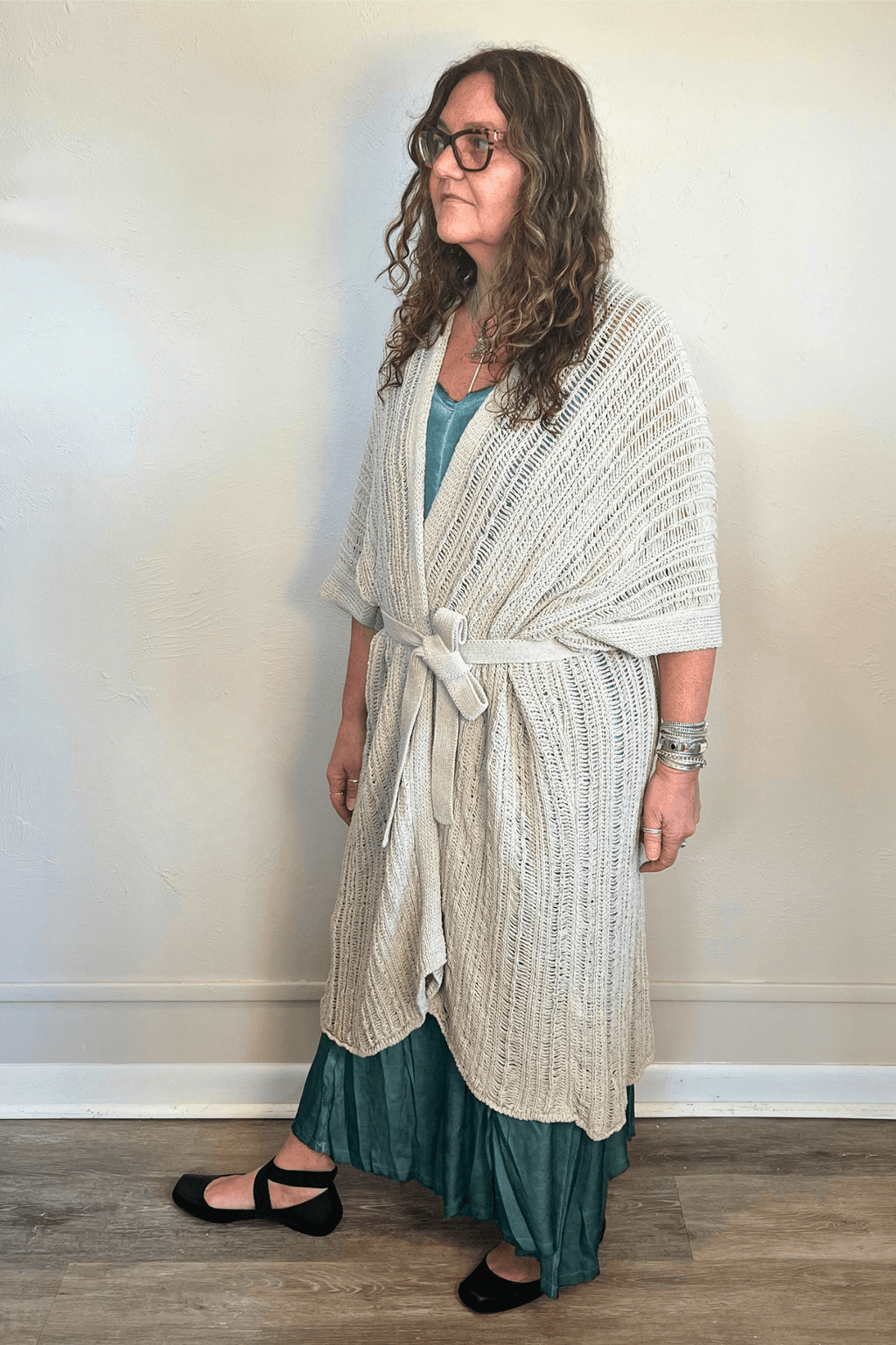 Long Knit Cardigan