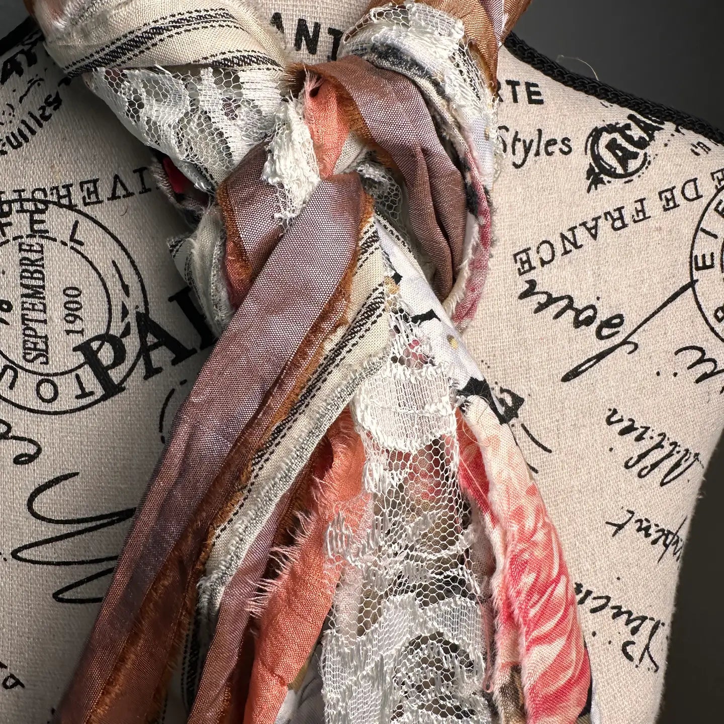 Fringe Scarf - Love Lace