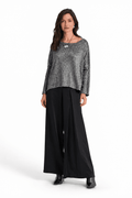 Reversible Lurex Sweater