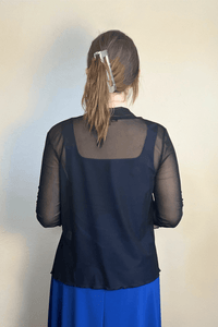 Meem Jacket - Black Mesh
