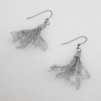 Simple Mesh Tassel Earring