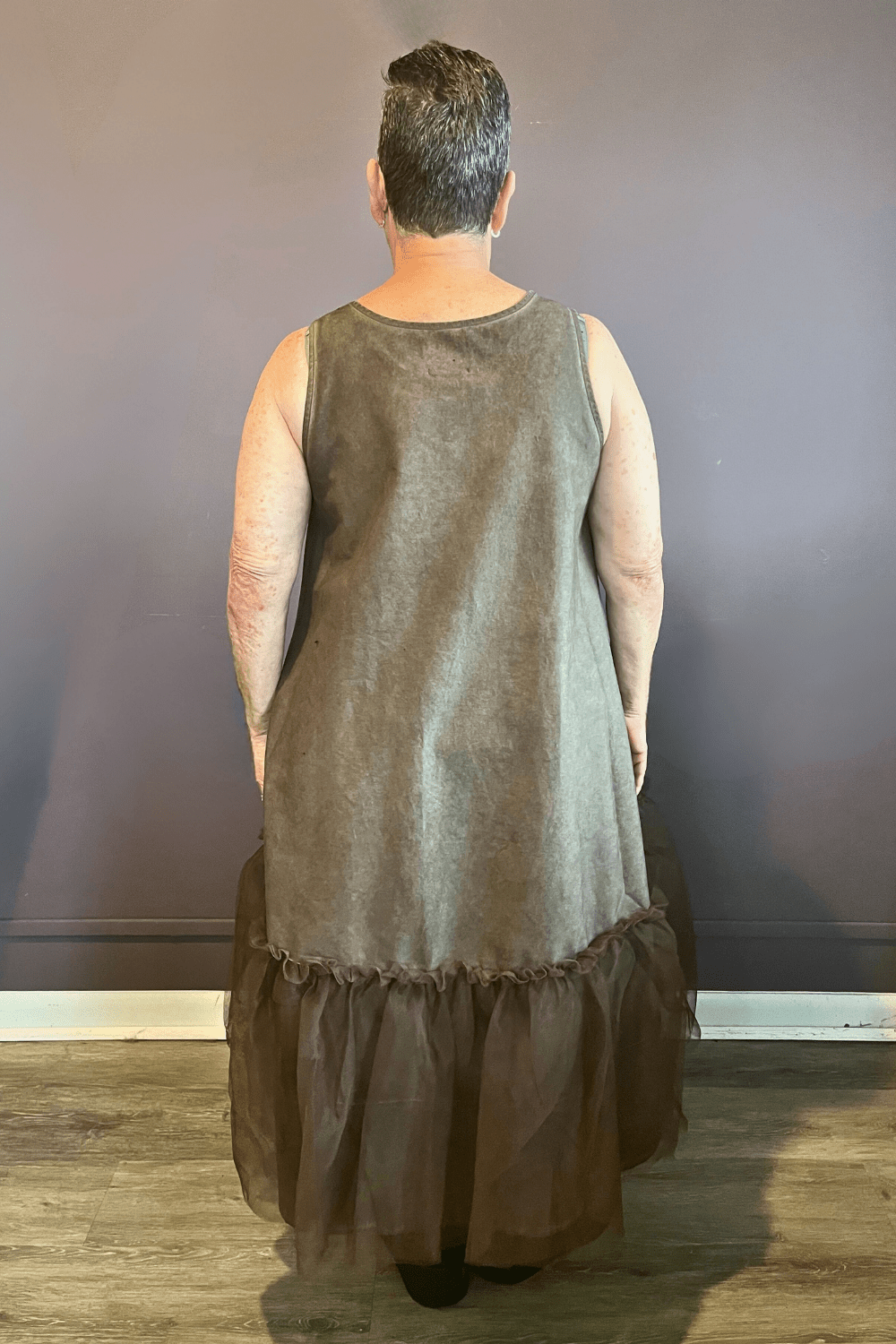 Chocolate Mesh Dress