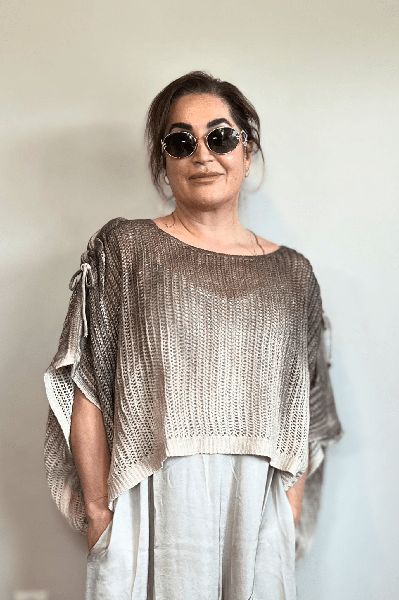 Loose Mesh Sweater