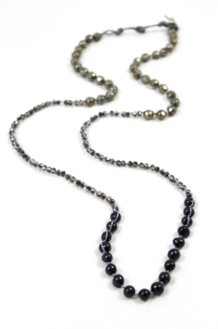 Midnight Convertible Crochet Necklace