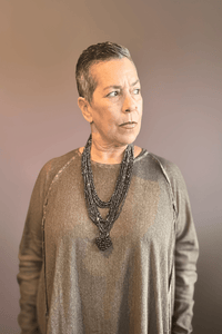 Chocolate Mini Loop Heart Necklace