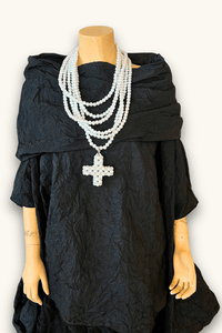 Mini Loop Plus Necklace - Pearl