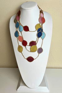 Oval Leaf Necklace