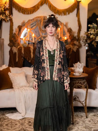 Momento Cropped Kimono