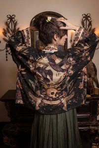 Momento Cropped Kimono