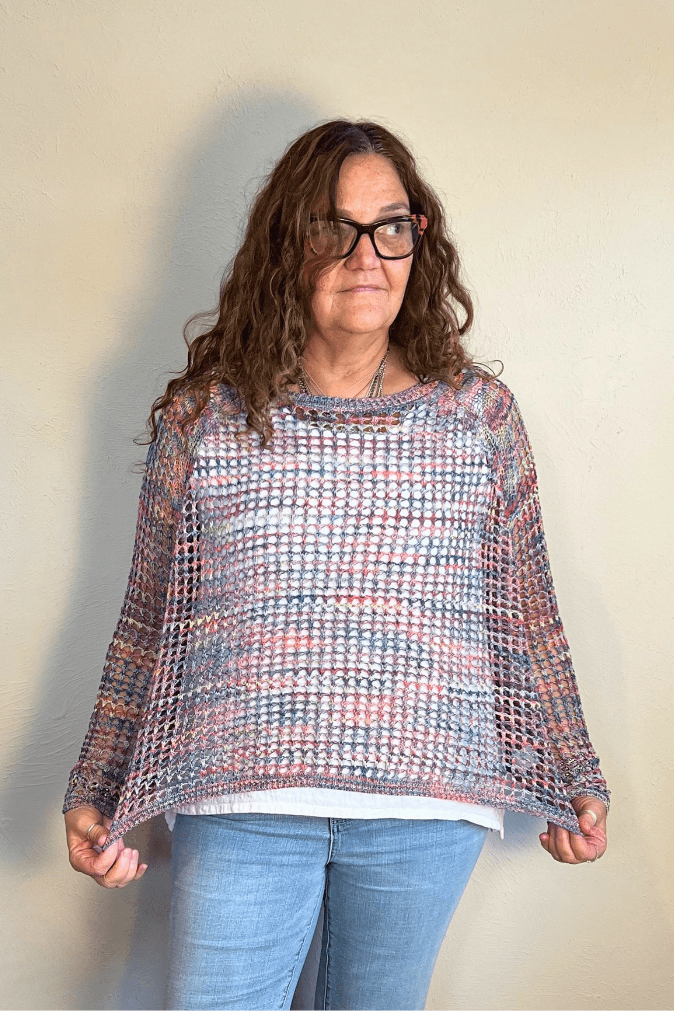 Fresh Mesh Sweater