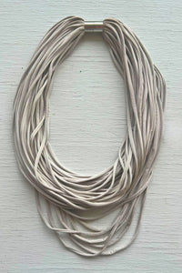 Short Multi-Strand Solid Necklace