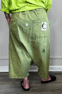 Olive Earthsong Harem Pants