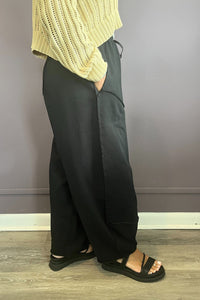 Exposed Seam Terry Pant - Plus Size