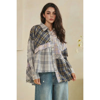 Ptchwrk Flnl Buttondown Shirt
