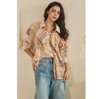 Ptchwrk Flnl Buttondown Shirt