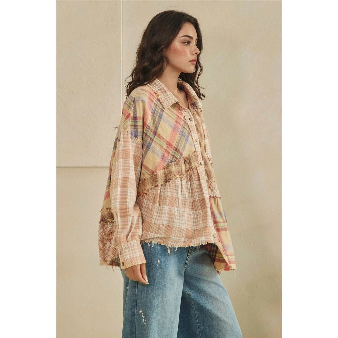 Ptchwrk Flnl Buttondown Shirt
