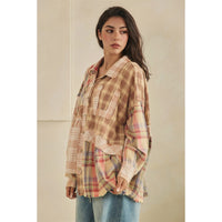 Ptchwrk Flnl Buttondown Shirt