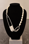 Pearl & Pin Necklace