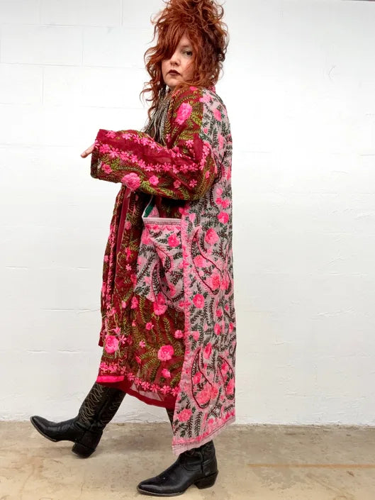 Phulkari Kimono