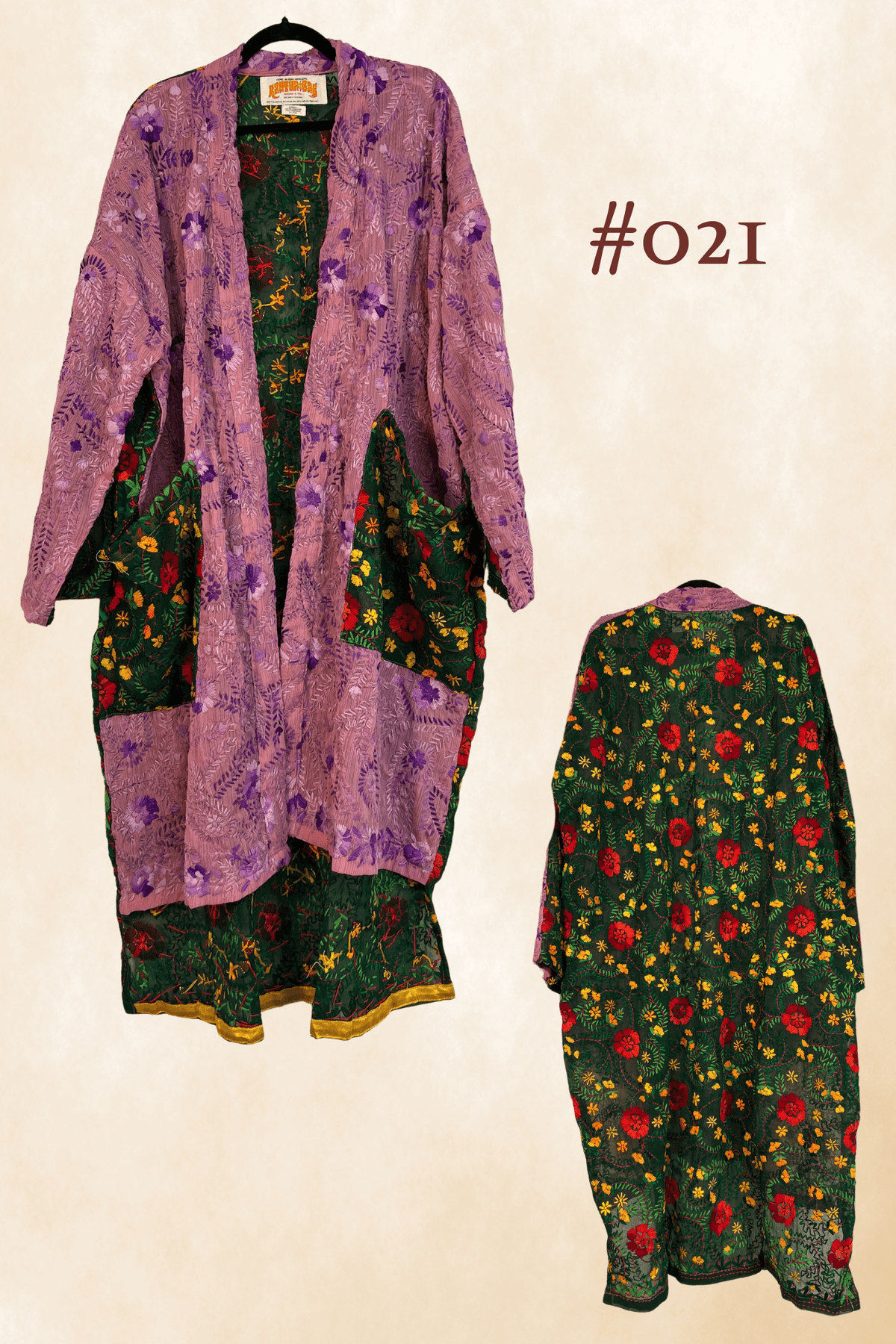 Phulkari Kimono
