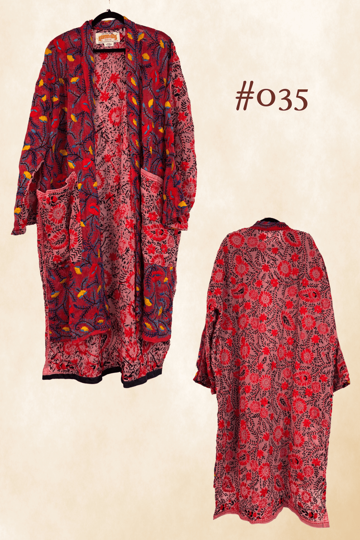Phulkari Kimono
