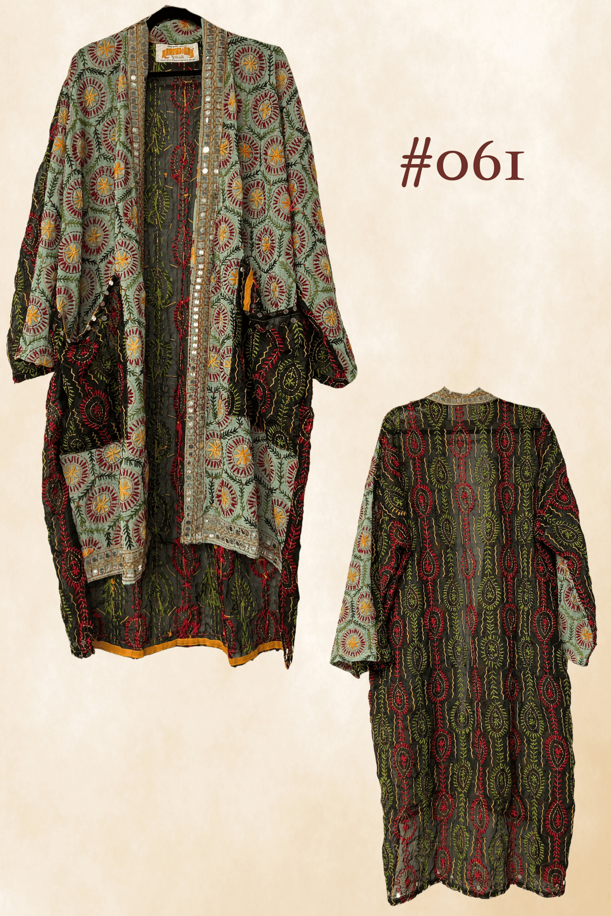 Phulkari Kimono