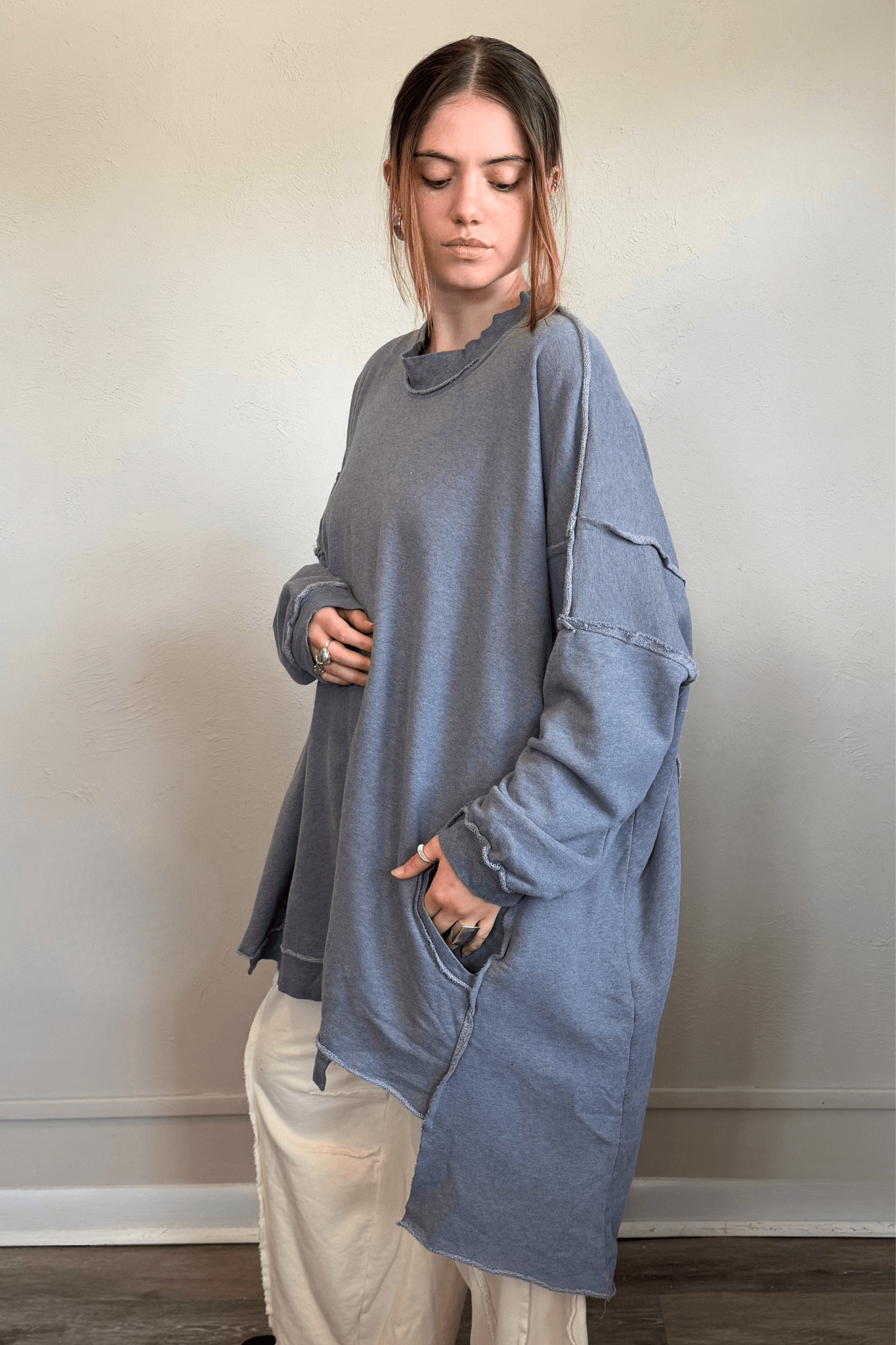Terry Pocket Top