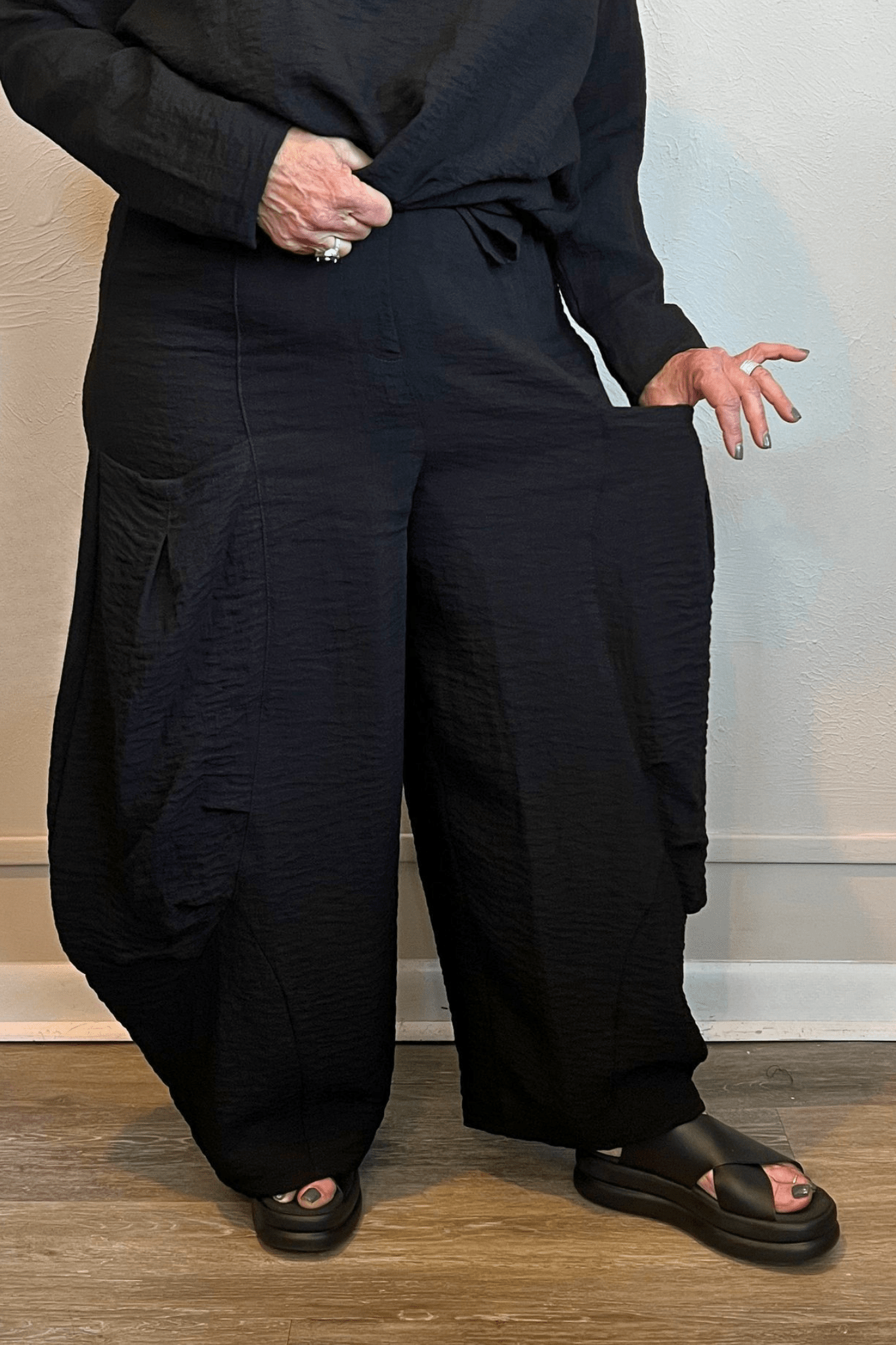 Double Pocket Pant - Black