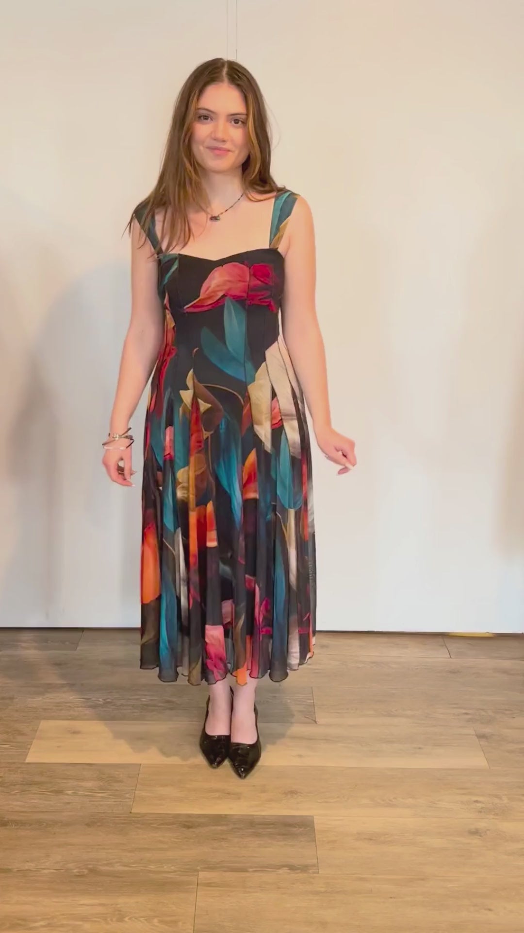 Delila Sleeveless Tea Dress