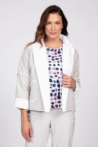 Reversible Shawl Jacket