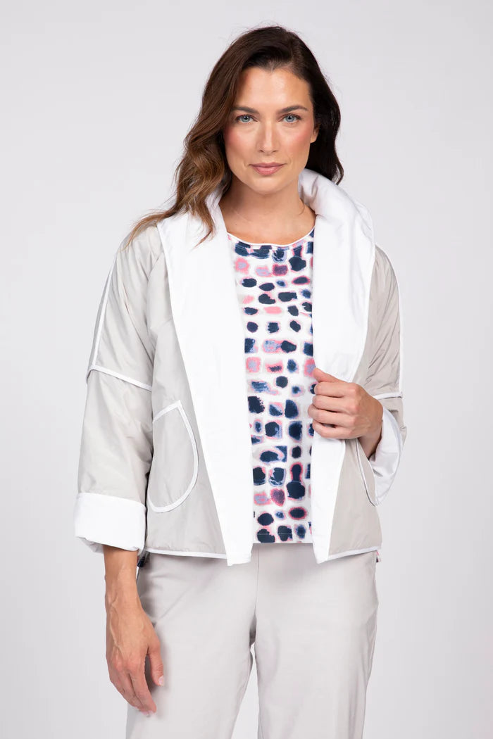 Reversible Shawl Jacket