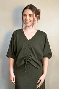 Ria Shirt - Peppercorn