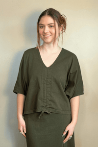 Ria Shirt - Peppercorn